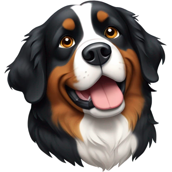 Bernise Mountain dog emoji