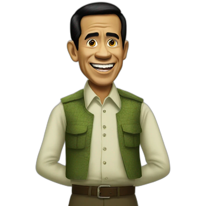 jokowi shrek emoji