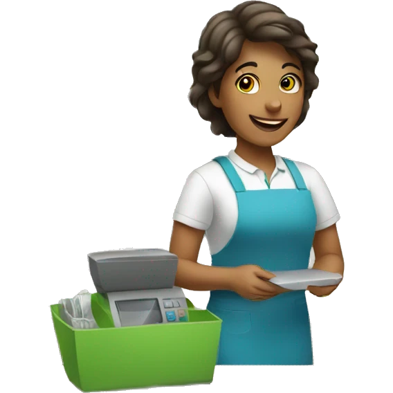 cashier emoji