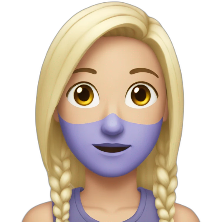 девушка шатенка emoji