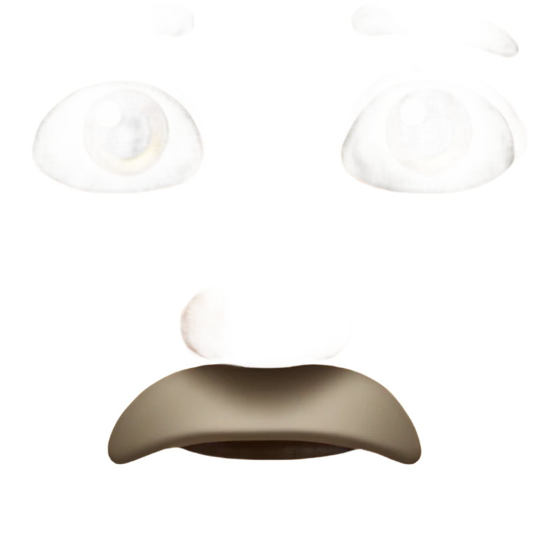 Exhausted face  emoji