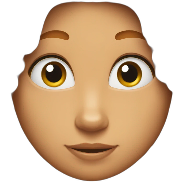 Chat roux poile long emoji