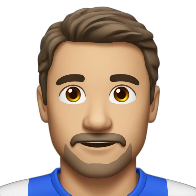 Pablo mármol jugando fútbol  emoji