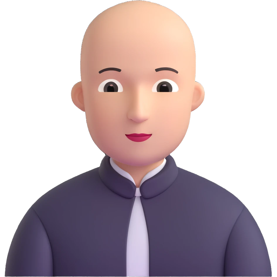 bald man emoji