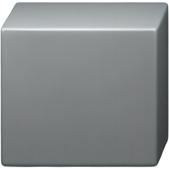 grey box like this ⬜ not 3D just like what i said emoji