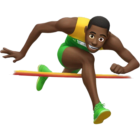 high jump  emoji