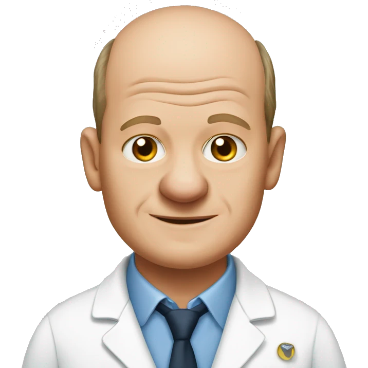 Olaf Scholz as caregiver emoji
