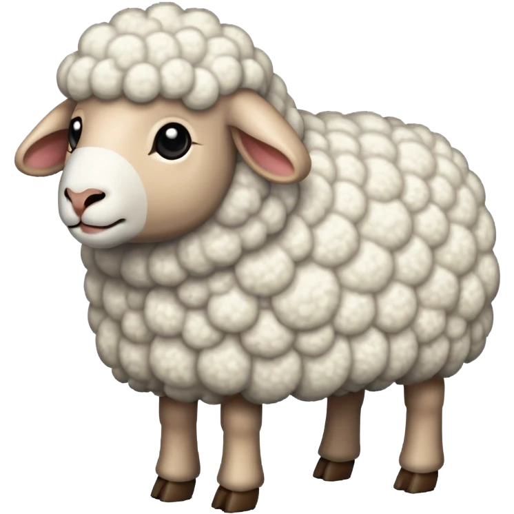 pixel art sheep emoji