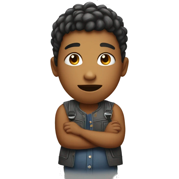 Kids in time out emoji