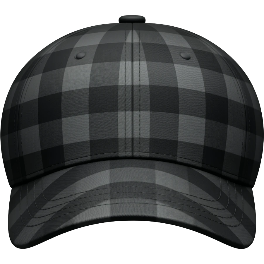 A stylish black Brixton fiddler fashion designer cap newsboy’s cap, separated emoji