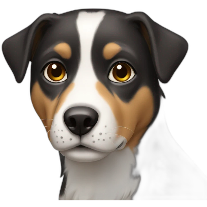 Female humanoid dog emoji