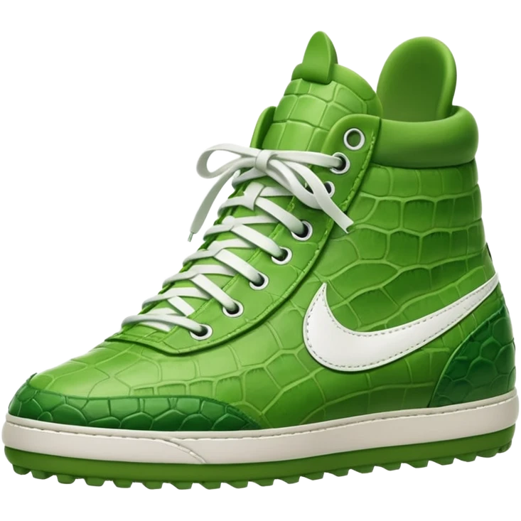 Cocodrilo con zapatillas Nike emoji