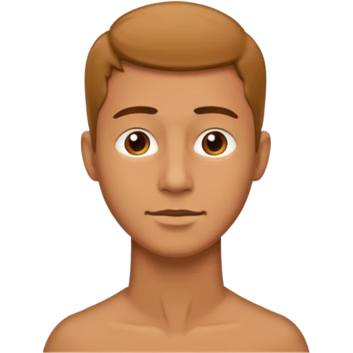 🧔🏻+with a neck emoji