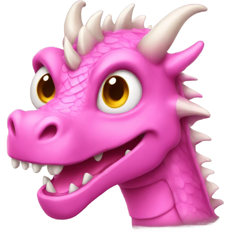 Pink dragon  emoji