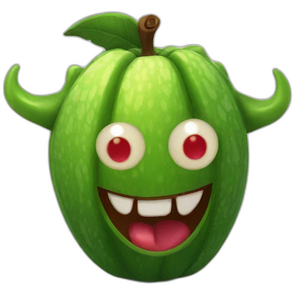 Un fruit du demon emoji