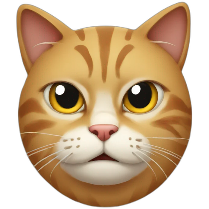 angry cat emoji