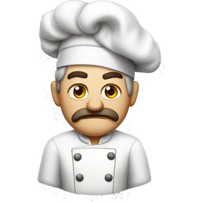angry italian chef emoji