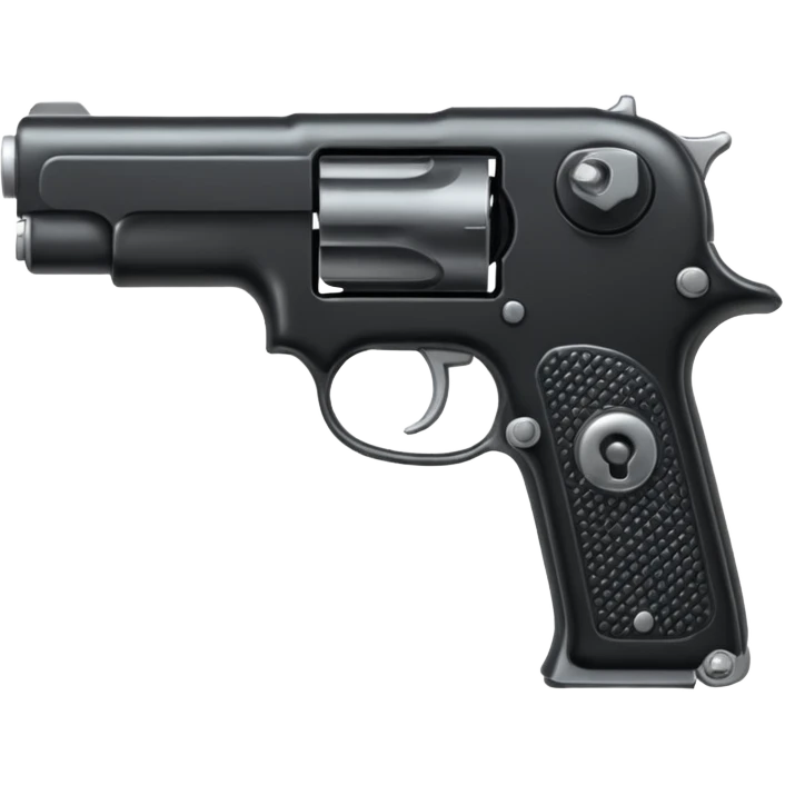 Un emoji que tenga una pistola emoji