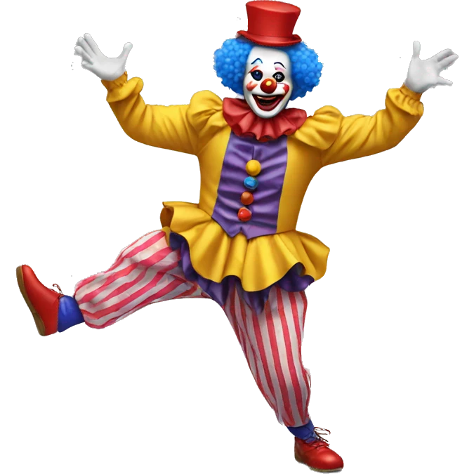 clown dancing emoji