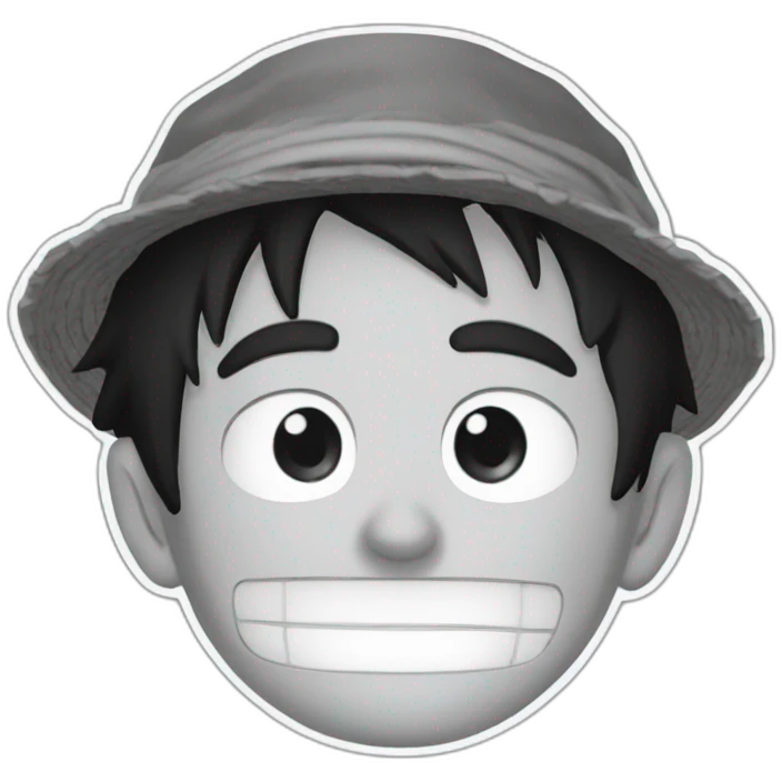 Luffy emoji