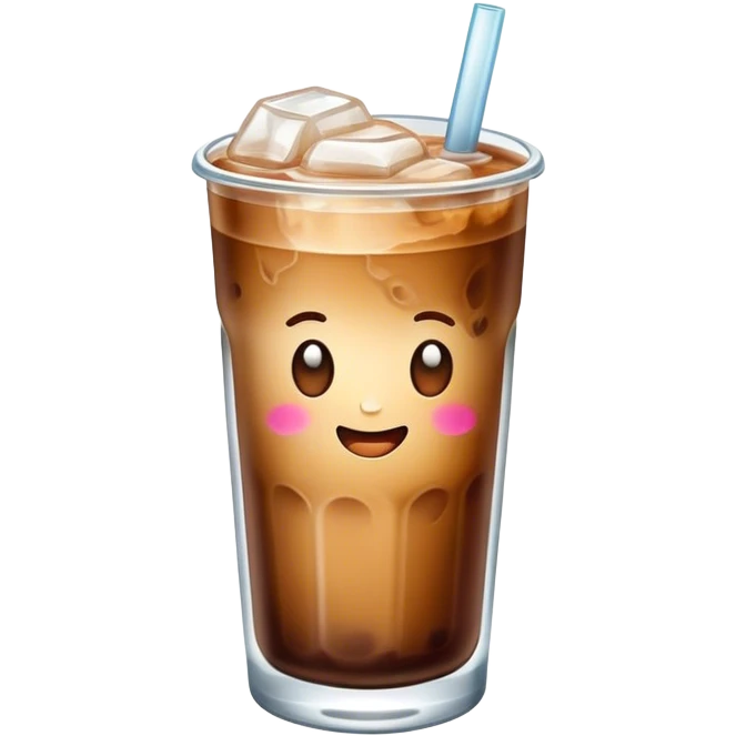 ice coffee emoji
