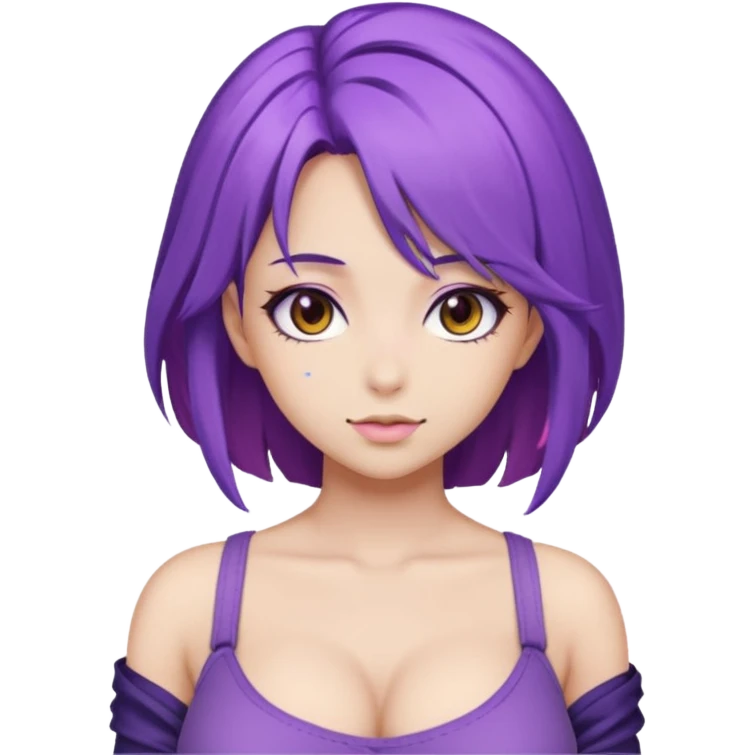 Big tit anime girl profile picture lila emoji