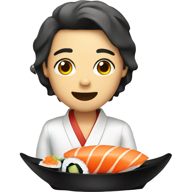 Eat sushi emoji