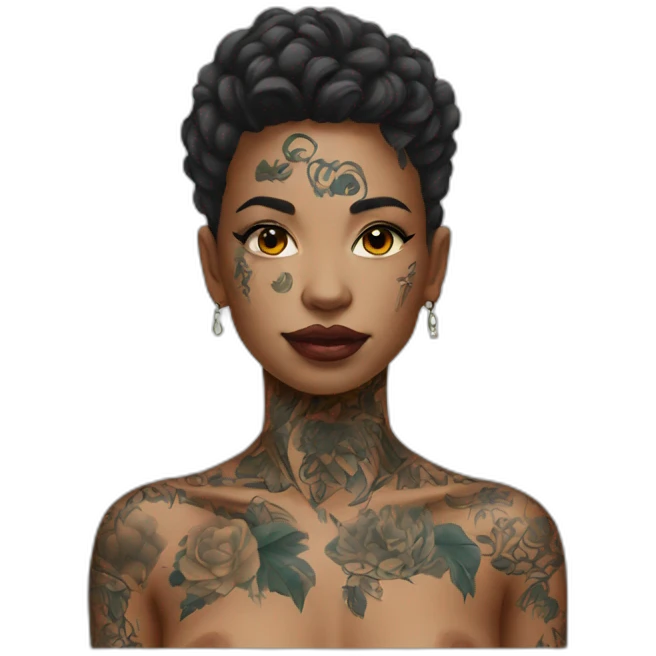 body tattoos emoji
