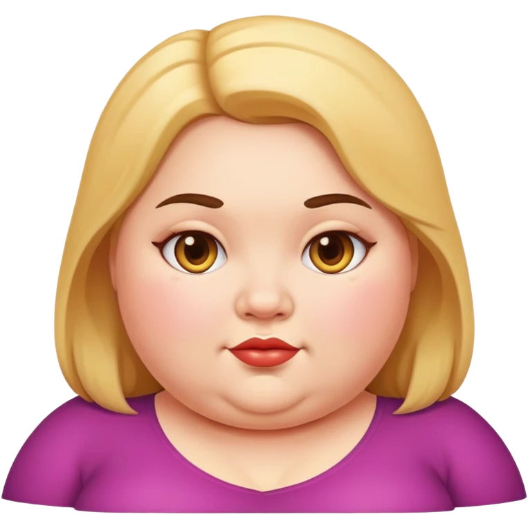 Fat Girl emoji