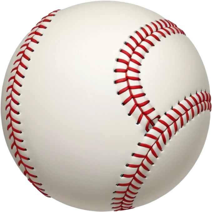 white baseball flying emoji
