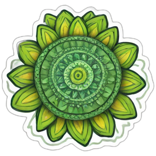 mandala sticker emoji