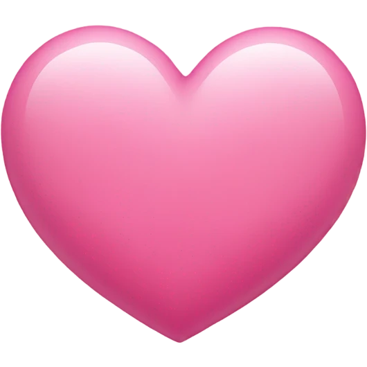 pink heart emoji