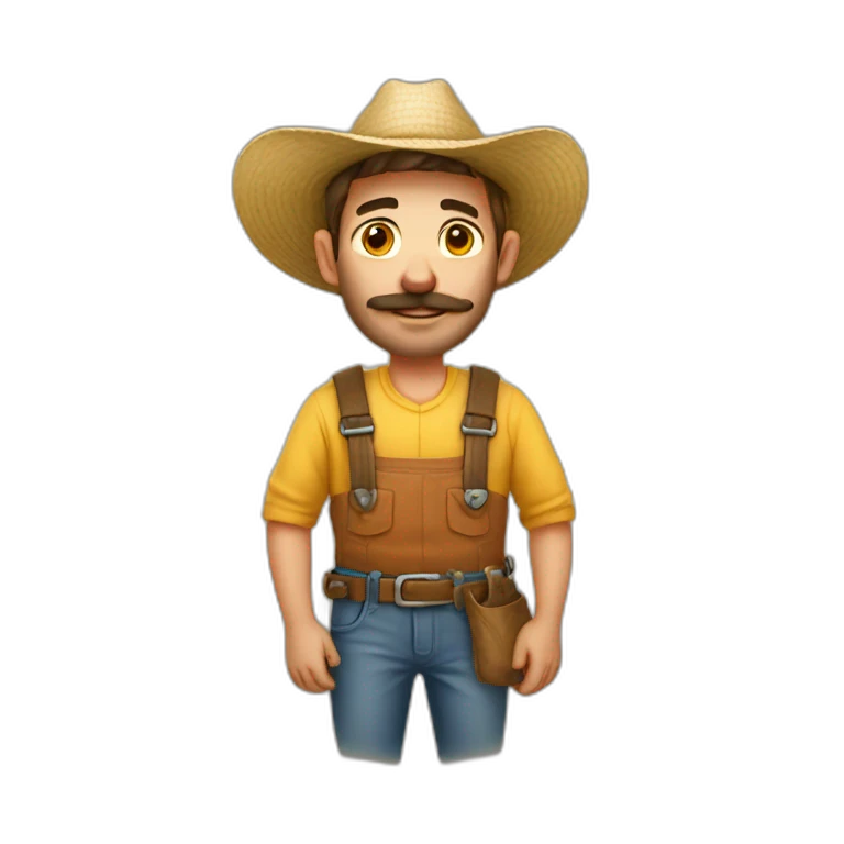 farmer man  emoji