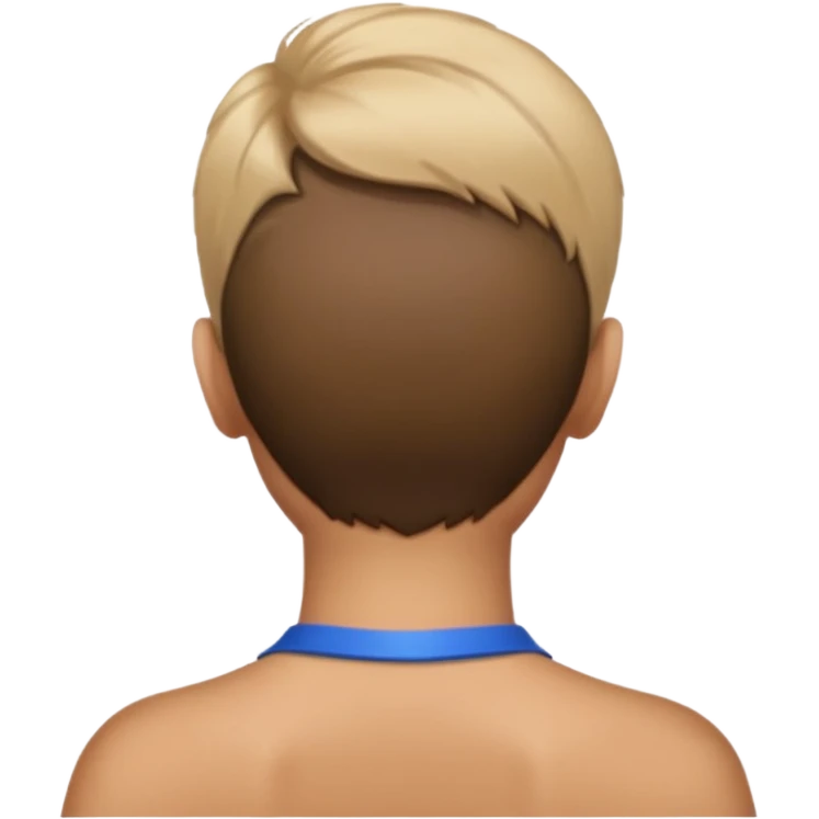 back of head of photographer emoji