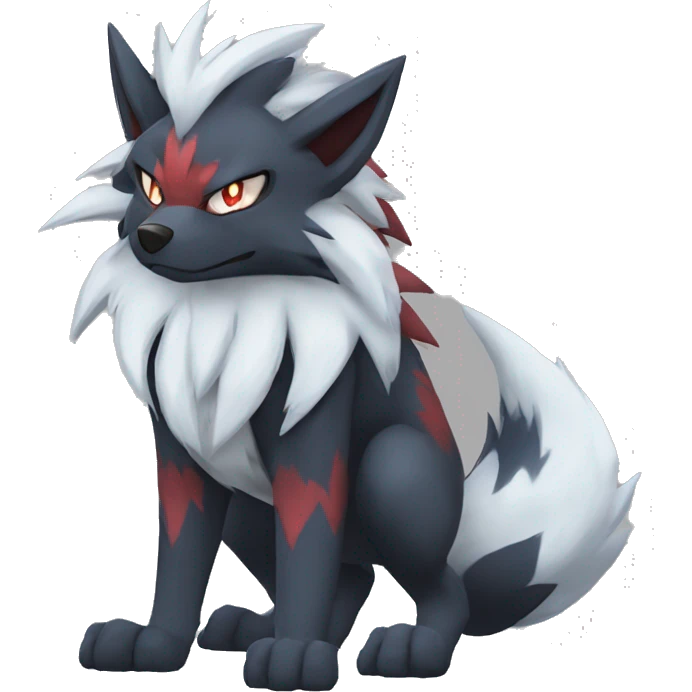  Incineroar Zoroark Lycanroc Fakemon emoji