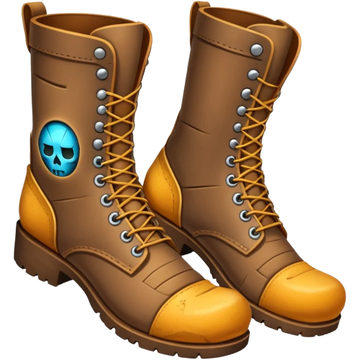 fractured boots sole emoji