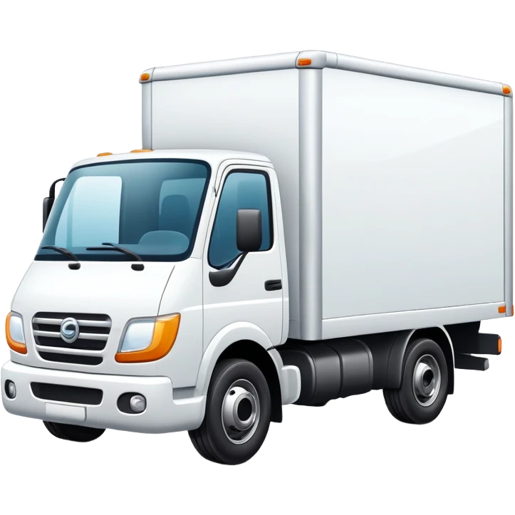 White truck emoji