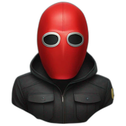 Money heist mask emoji