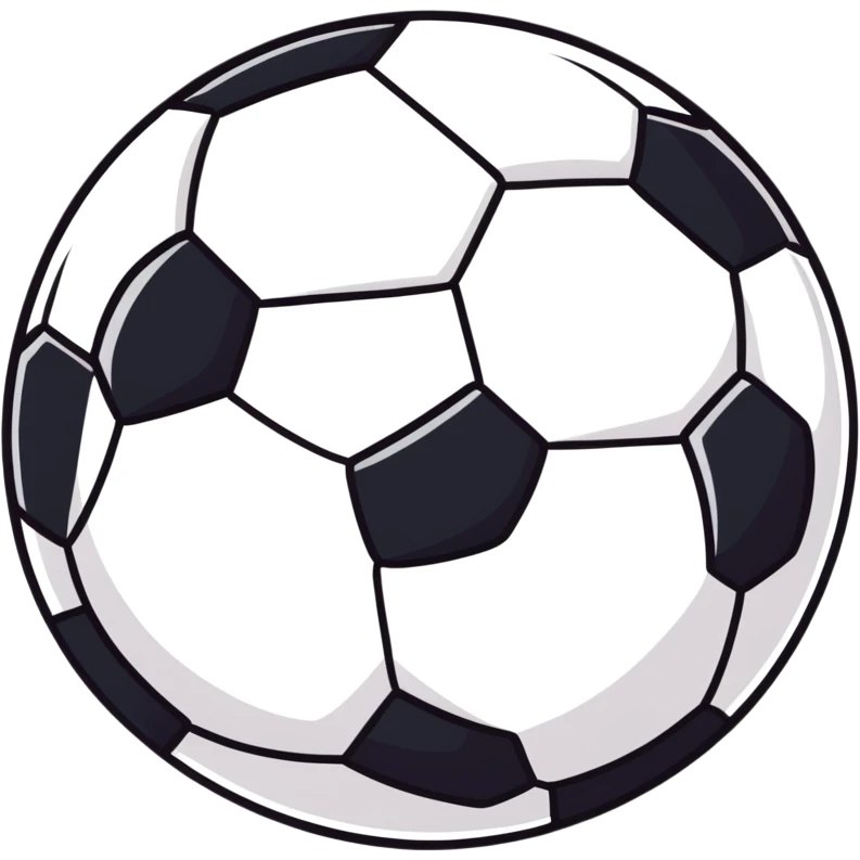 Soccer ball emoji