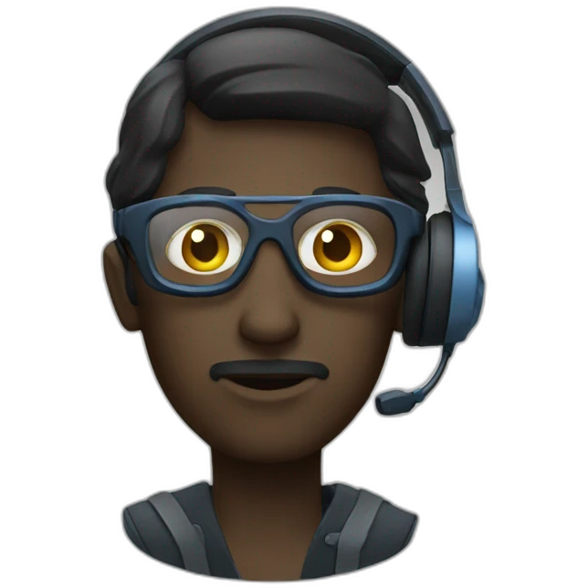 programmer-dark-library-headset emoji