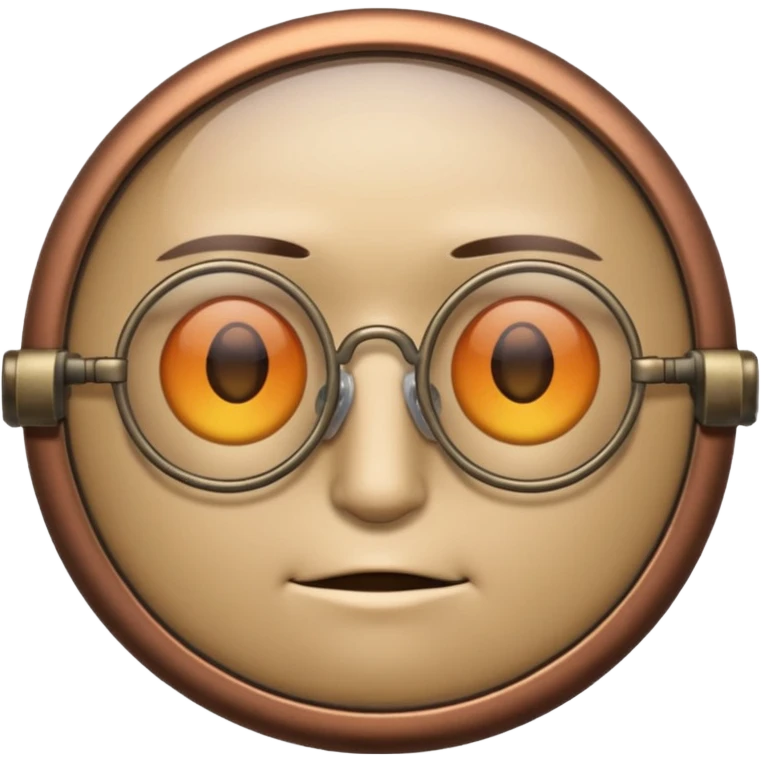 glasses for one eye emoji