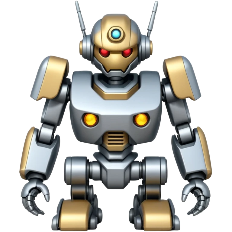 A Japanese mech emoji