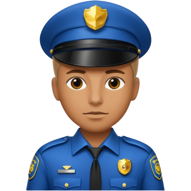 futuristic cop emoji