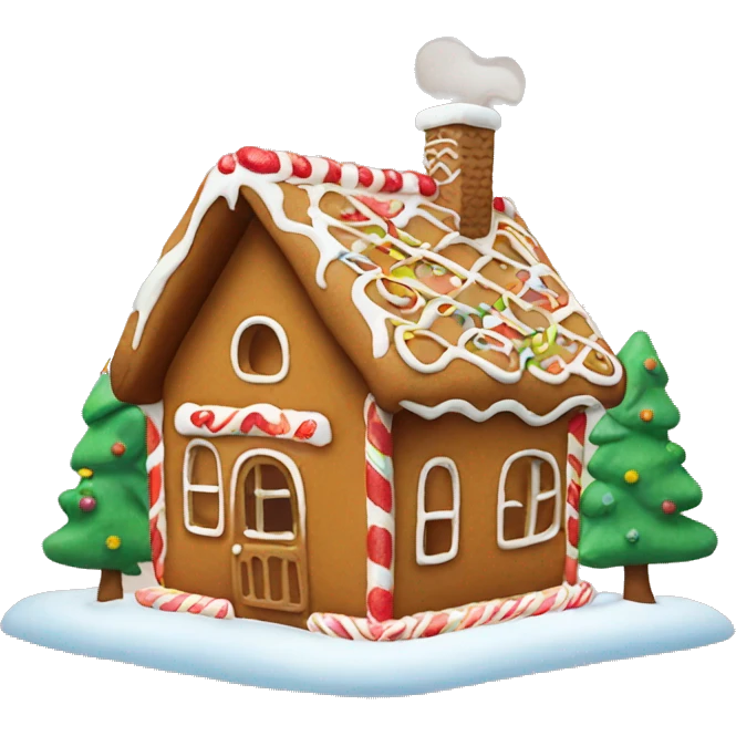 Gingerbread house  emoji