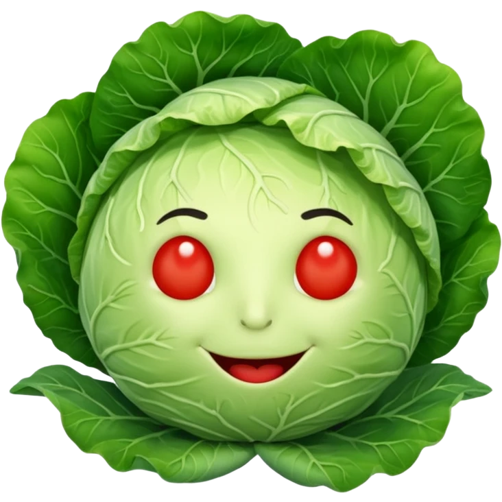 Cabbage and tomato conversion emoji