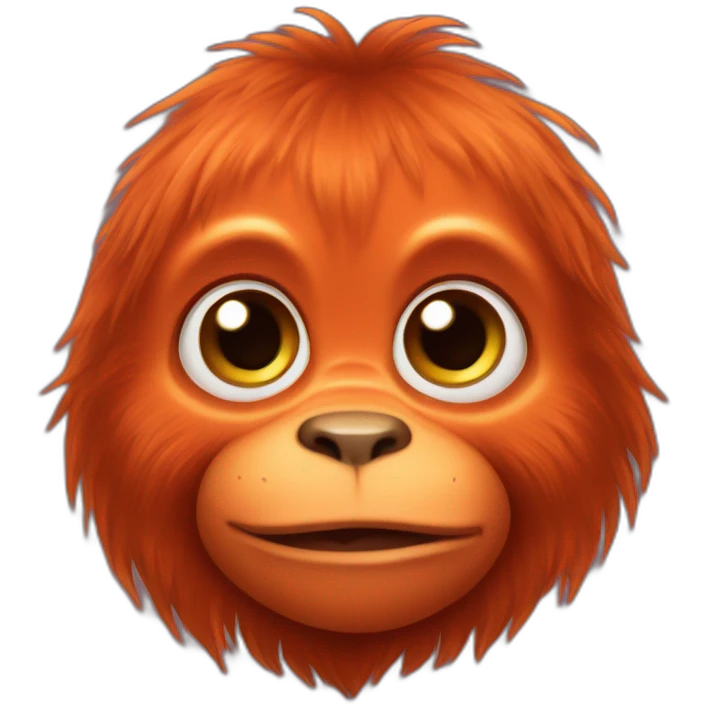 baby orang outan emoji