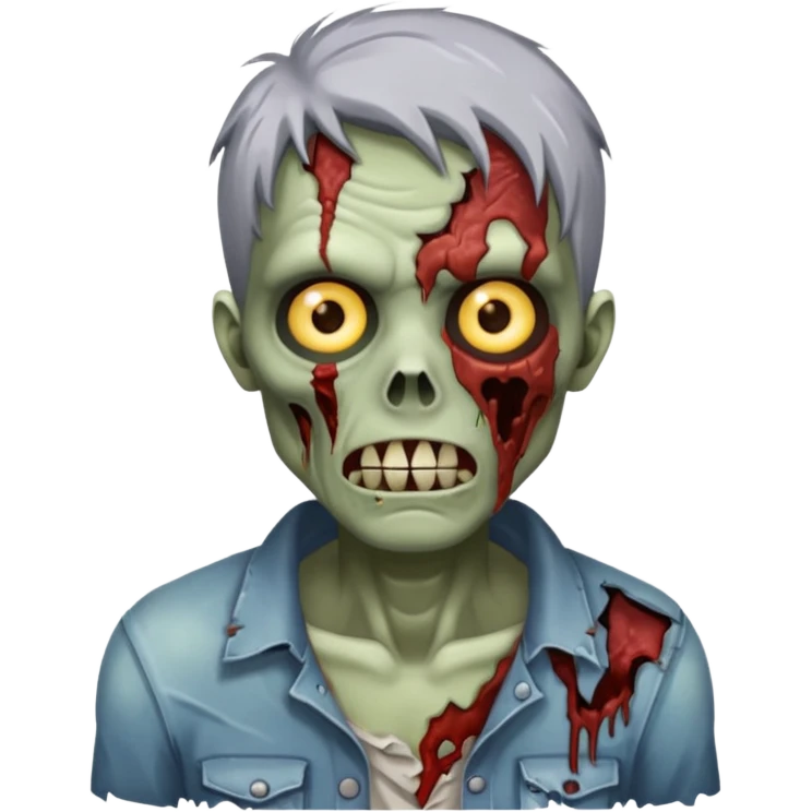 Miebro humano zumbi emoji
