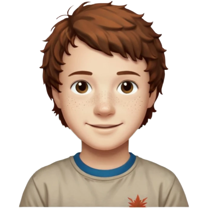 Dustin from stranger things emoji