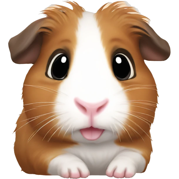 Guineapig very cute but realistic emoji
