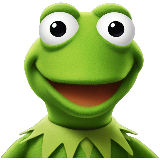 Kermit the frog emoji